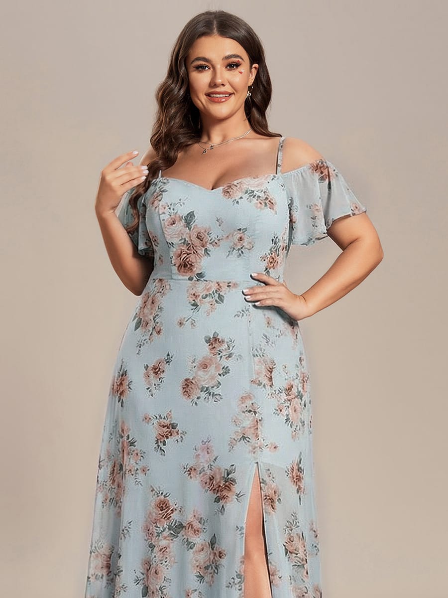 Miss | Jurk Dames Maxi Off-shoulder - Chiffon