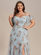 Miss | Jurk Dames Maxi Off-shoulder - Chiffon