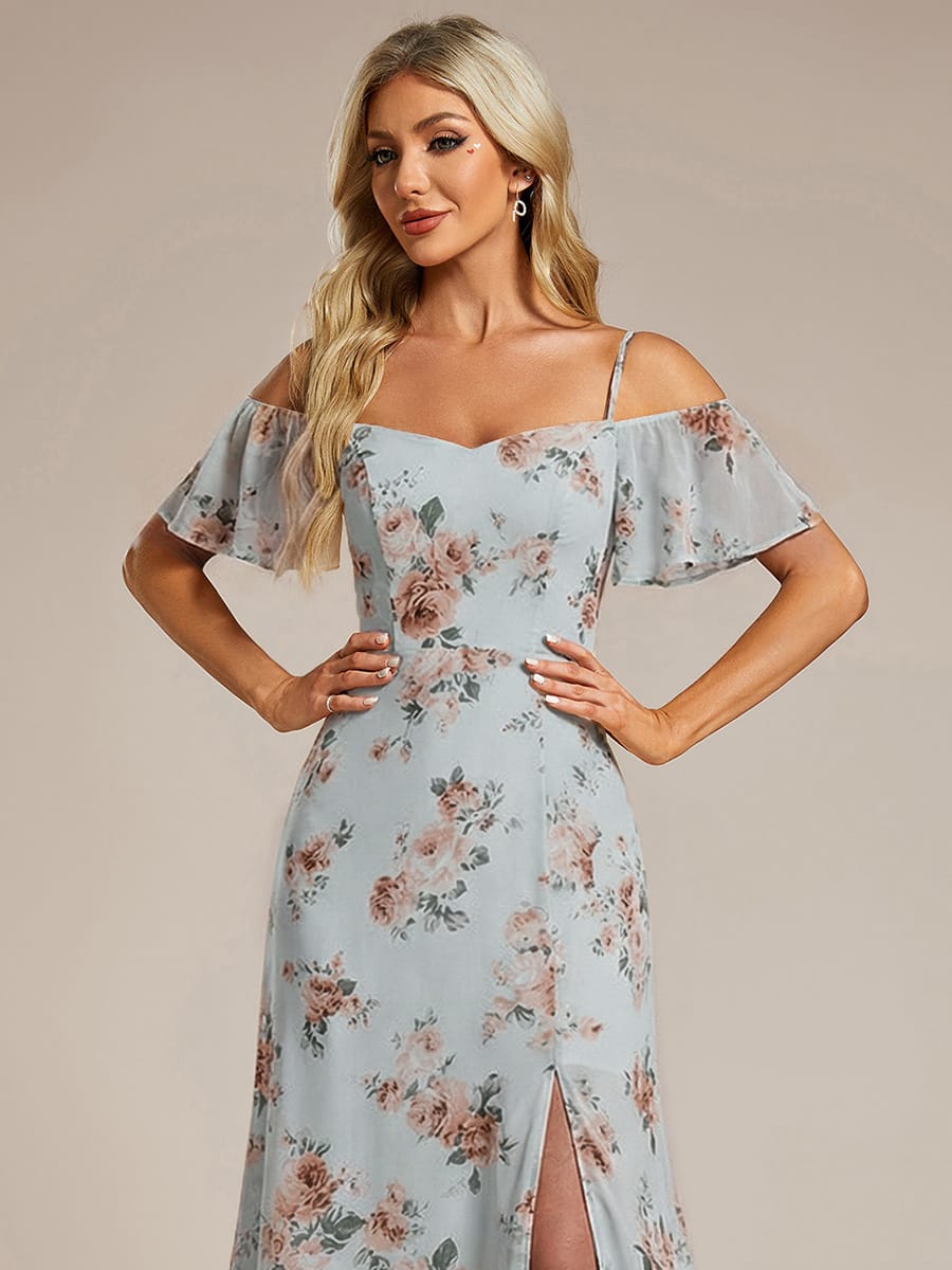 Miss | Jurk Dames Maxi Off-shoulder - Chiffon