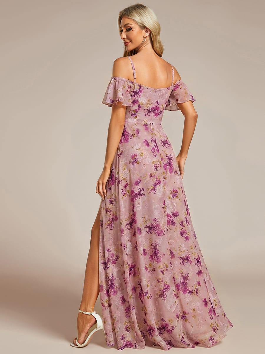 Miss | Jurk Dames Maxi Off-shoulder - Chiffon