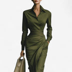 Miss | Wikkeljurk Dames Midi - Viscose