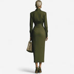 Miss | Wikkeljurk Dames Midi - Viscose