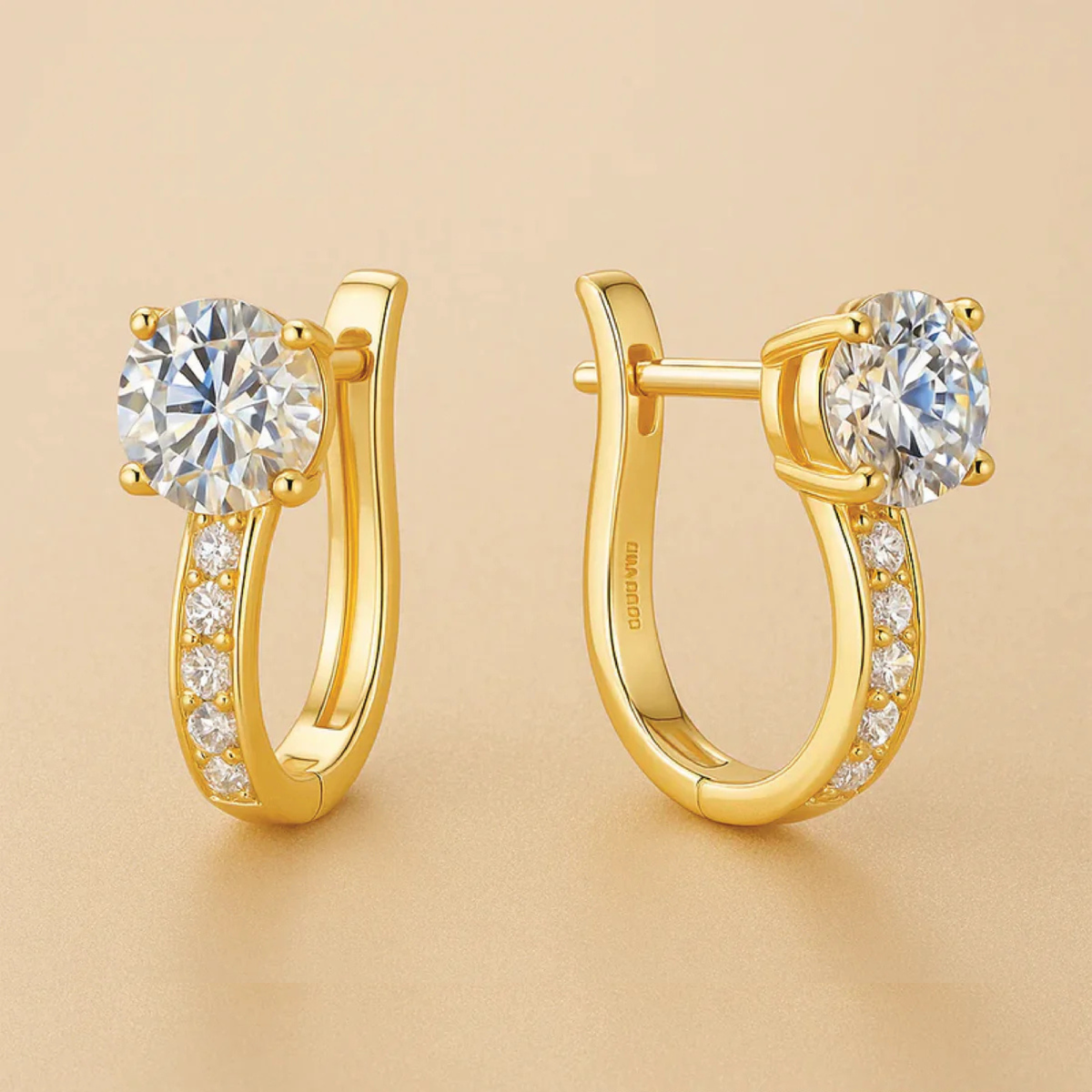 Pristine Channel Earrings — 1