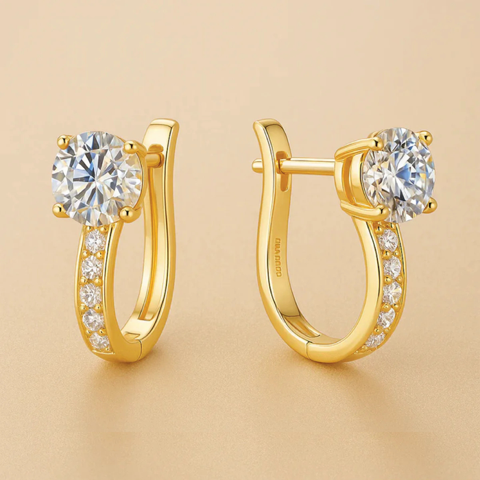 Pristine Channel Earrings — 1