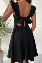 Miss | Jurk Dames Zomer Mini Vierkante Hals - Polyester