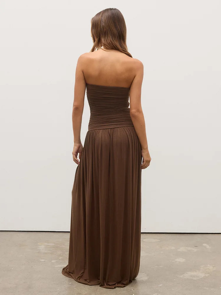 Marilou | Strapless Maxi Dress