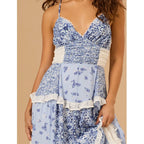 Maribelle | Boho Patchwork Maxi Dress