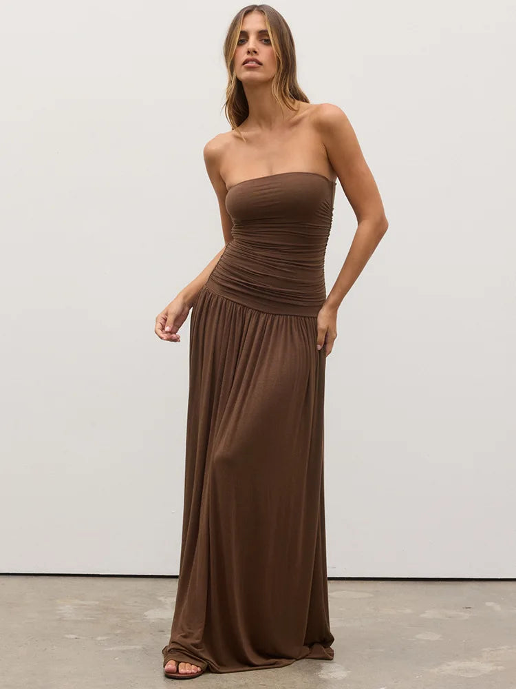 Marilou | Strapless Maxi Dress