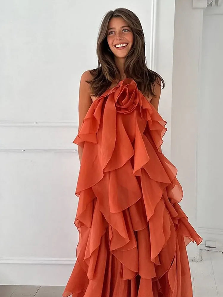 Rosalinde | Flowy Layer Maxi Dress