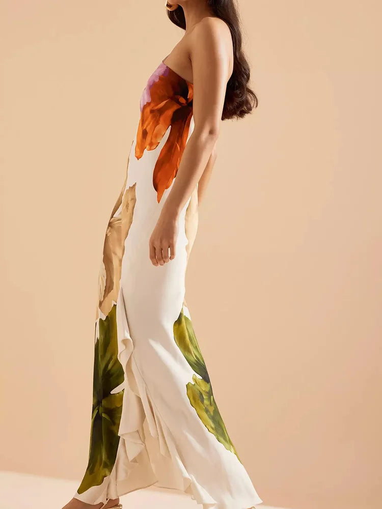Florabella | One-Shoulder Maxi Dress