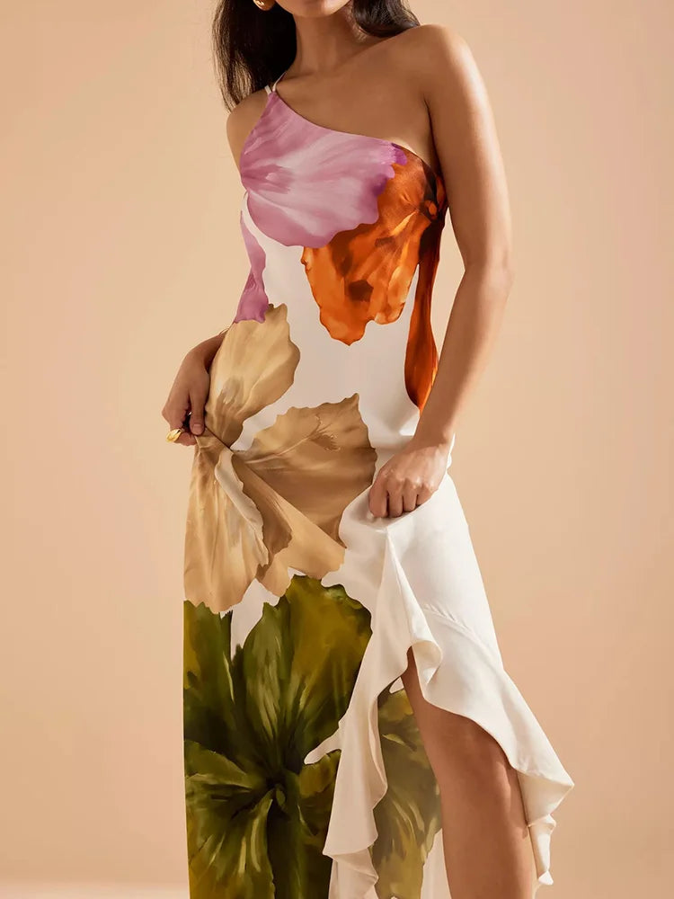 Florabella | One-Shoulder Maxi Dress