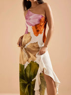 Florabella | One-Shoulder Maxi Dress