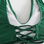 Sarena | Your tummy-shaping bikini set with a stylish V-neck