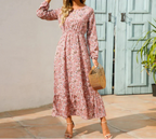 Miss | Jurk Dames Maxi Zomer Bloemenprint - Viscose