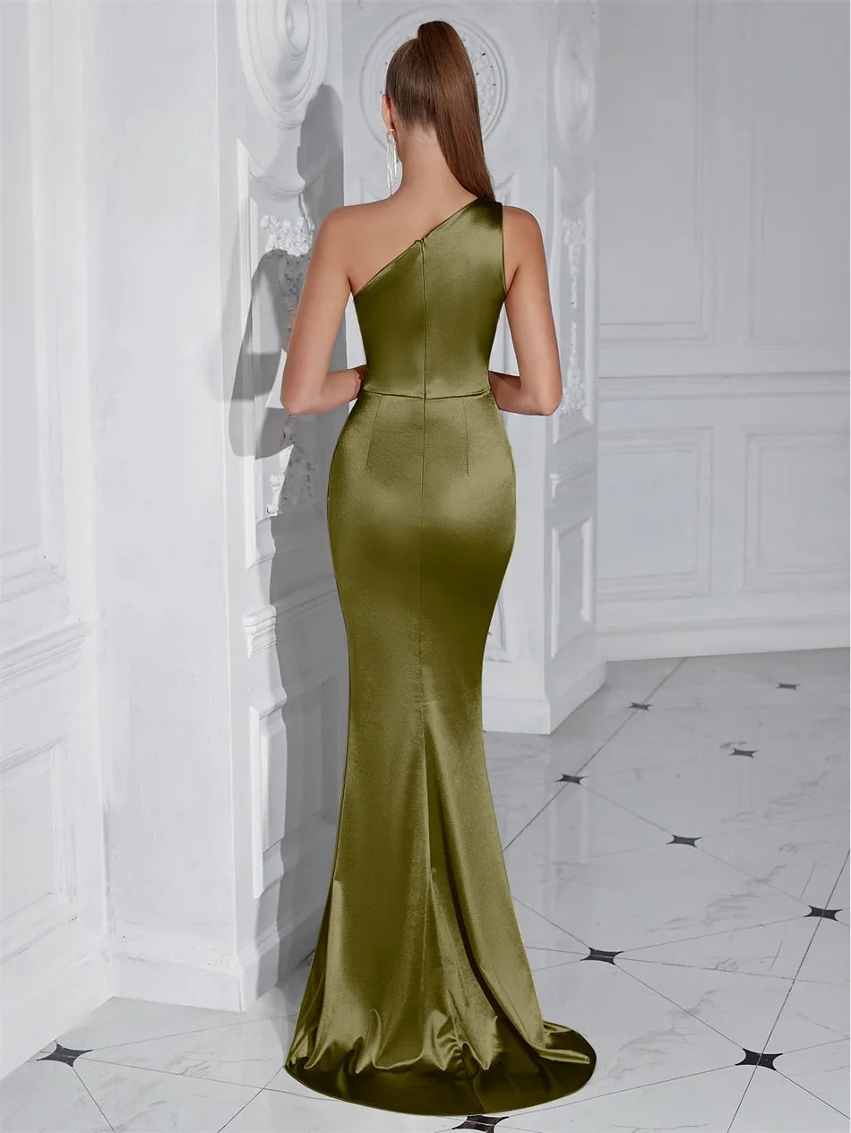 Stella | One-Shoulder Avondjurk