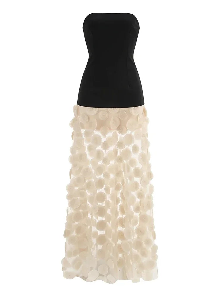 Aurélienne | Statement Strapless Evening Dress