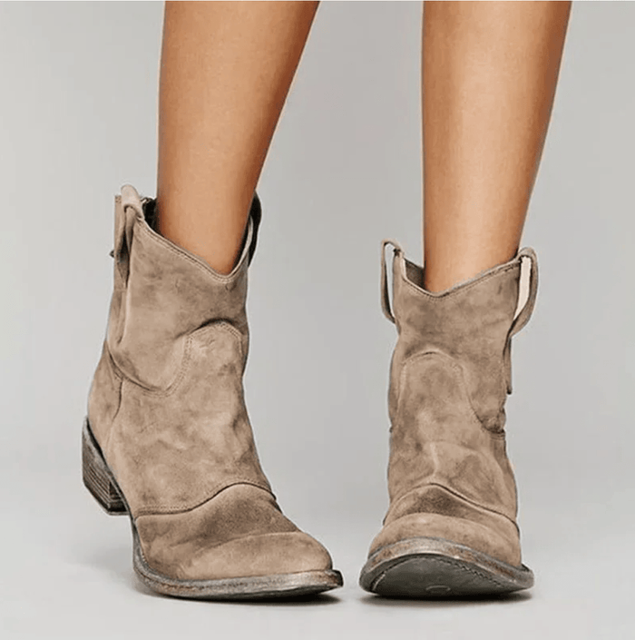 Dakota™ | Vintage Comfort Ankle Boots — 1