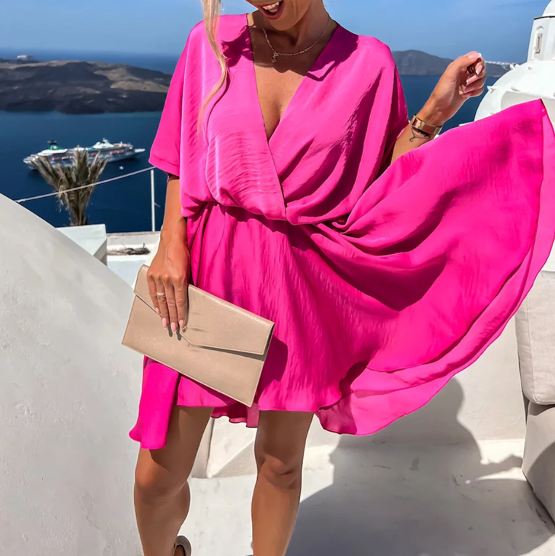 Miss | Jurk Dames Elegant - Viscose