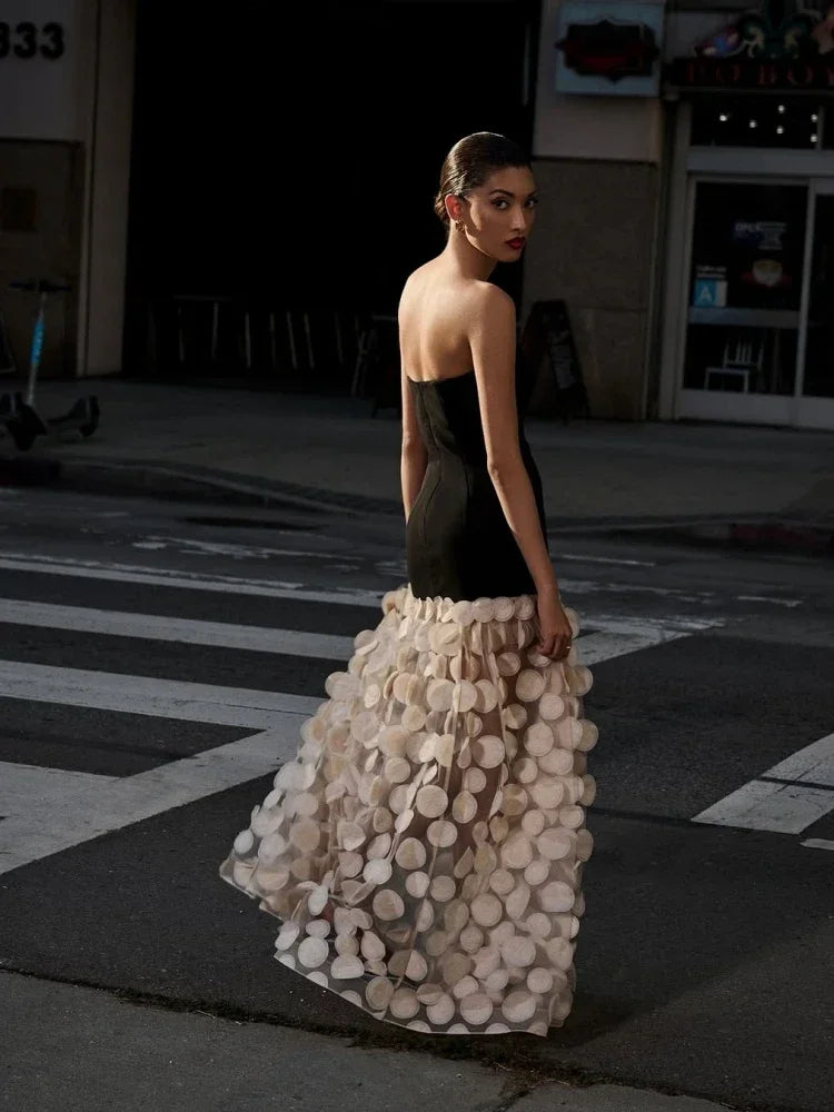 Aurélienne | Statement Strapless Evening Dress