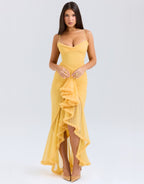 Soleil Ruffle | Maxi Jurk