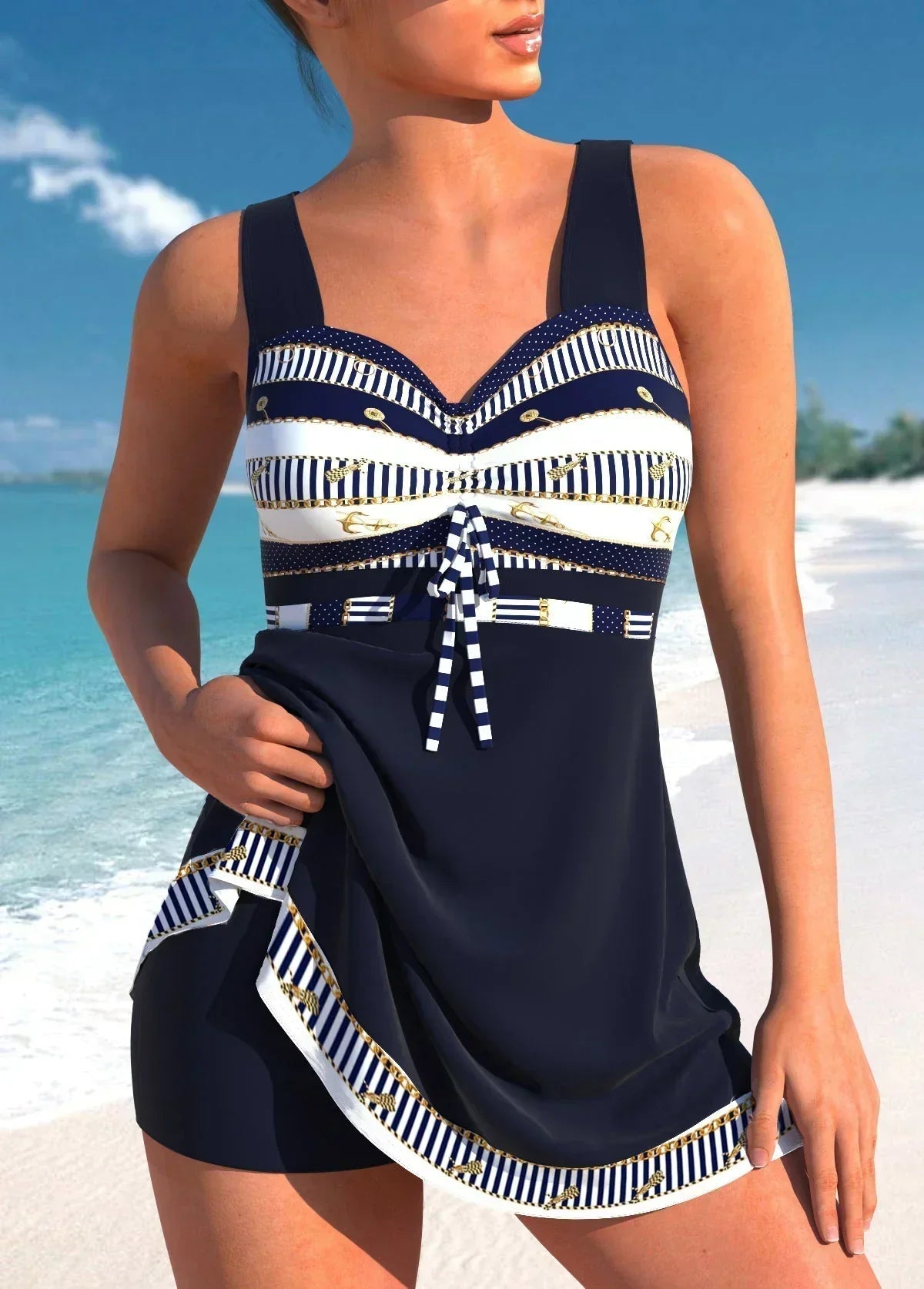 Sophie | Elegante Badpakjurk voor Dames met Flatterend Silhouet en Comfortabele Pasvorm