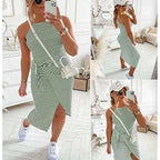 Miss | Jurk Dames Midi Gestreept - Viscose