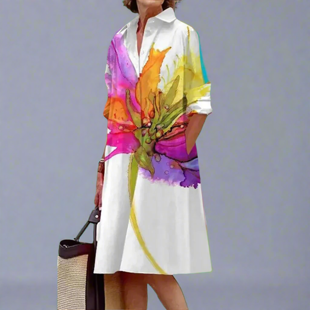 Miss | Jurk Dames Zomer Relaxed - Viscose