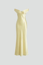 Miss | Jurk Dames Maxi Off-Shoulder - Viscose