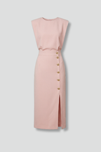 Miss | Jurk Dames Midi Casual Elegant - Polyester