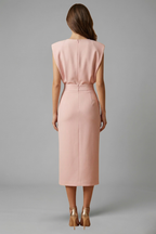 Miss | Jurk Dames Midi Casual Elegant - Polyester
