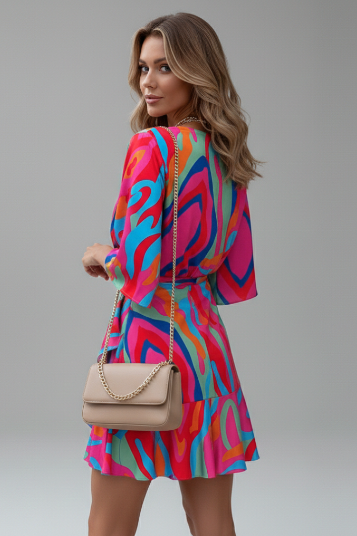 Miss | Jurk Dames Mini Casual - Crêpe Polyester