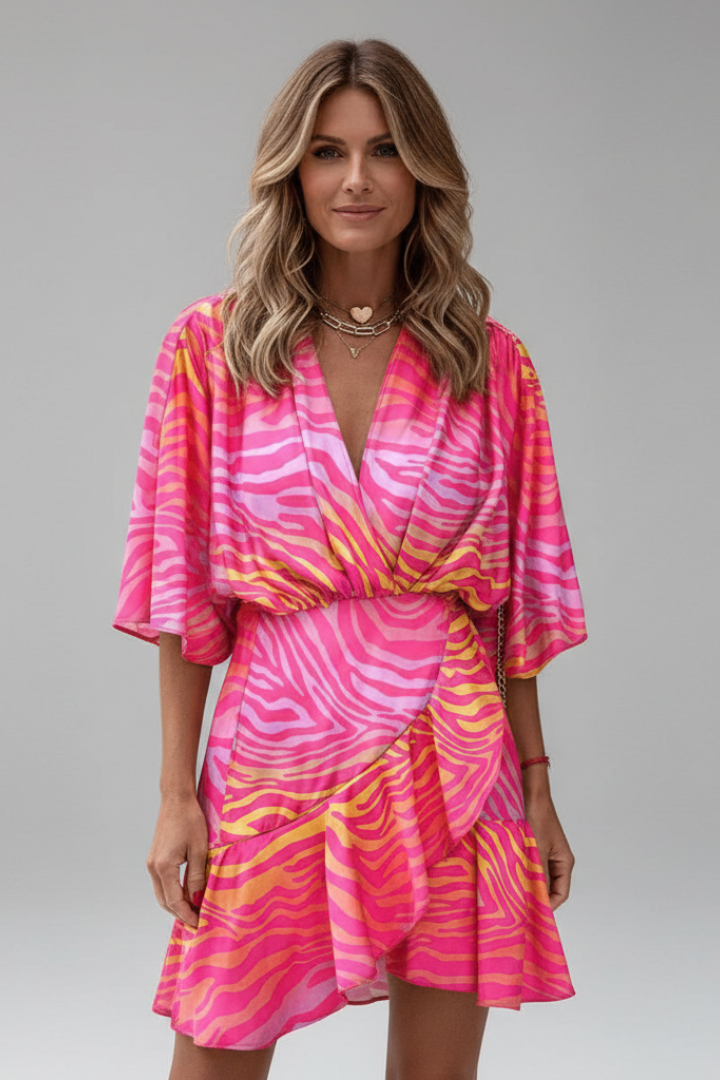 Miss | Jurk Dames Mini Casual - Crêpe Polyester
