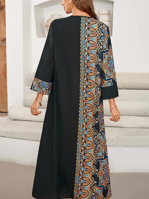 Miss | Jurk Dames Maxi Asymmetrisch - Chiffon