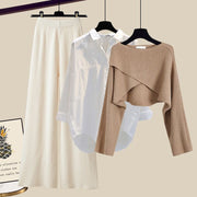 Coffee / White/ Apricot