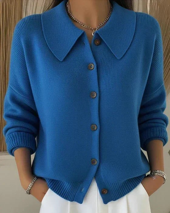 Vespera™ | Button Collar Cardigan — 1