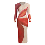 Sunset Elegance | Maxi Jurk