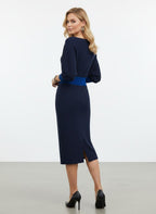 Bodycon Midi-jurk Dames - Getextureerd Fijngebreid