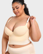 Miss | BH Dames Longline Push-up - Polyamide
