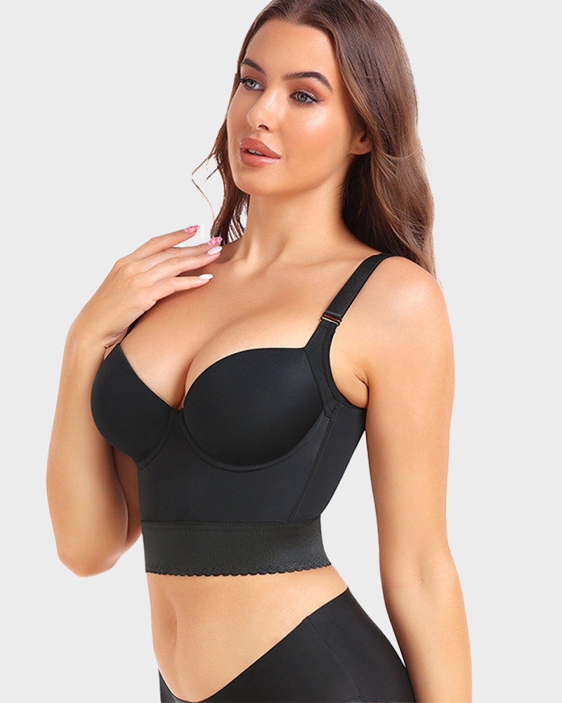 Miss | BH Dames Longline Push-up - Polyamide