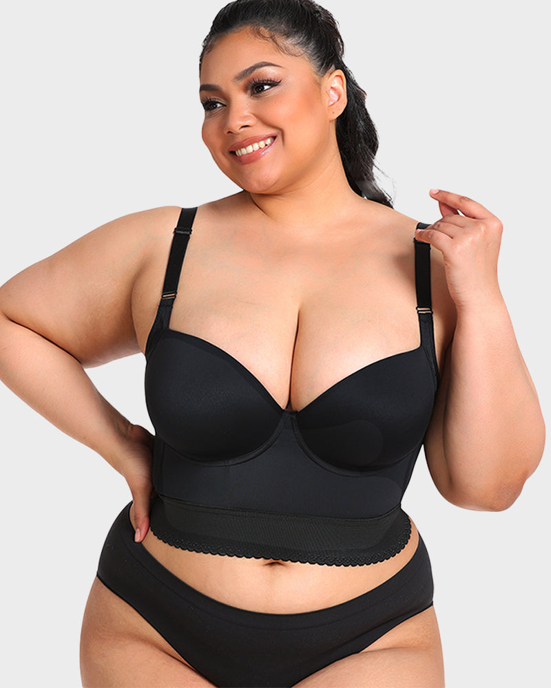 Miss | BH Dames Longline Push-up - Polyamide