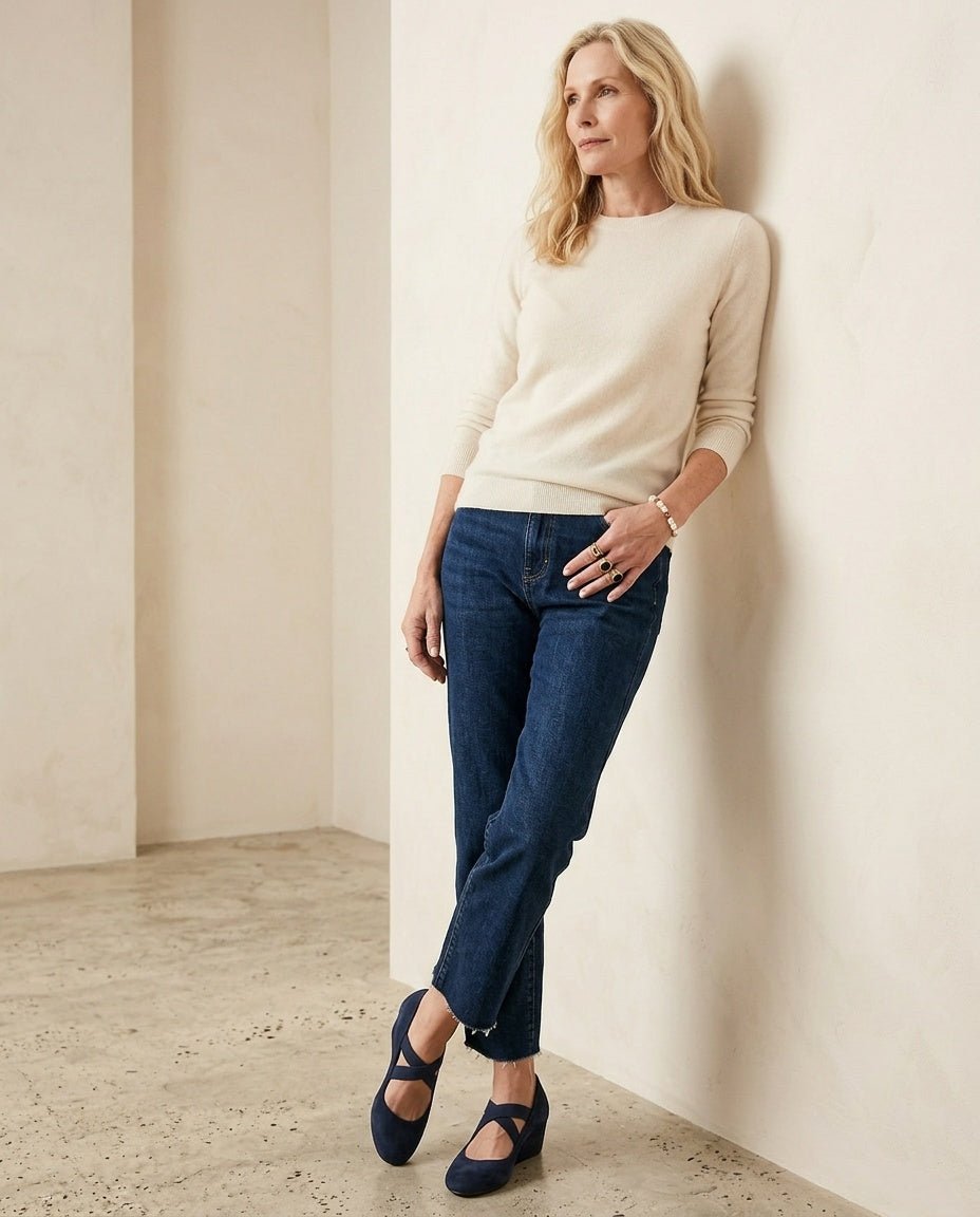 Casual loafers Blauwe Suède