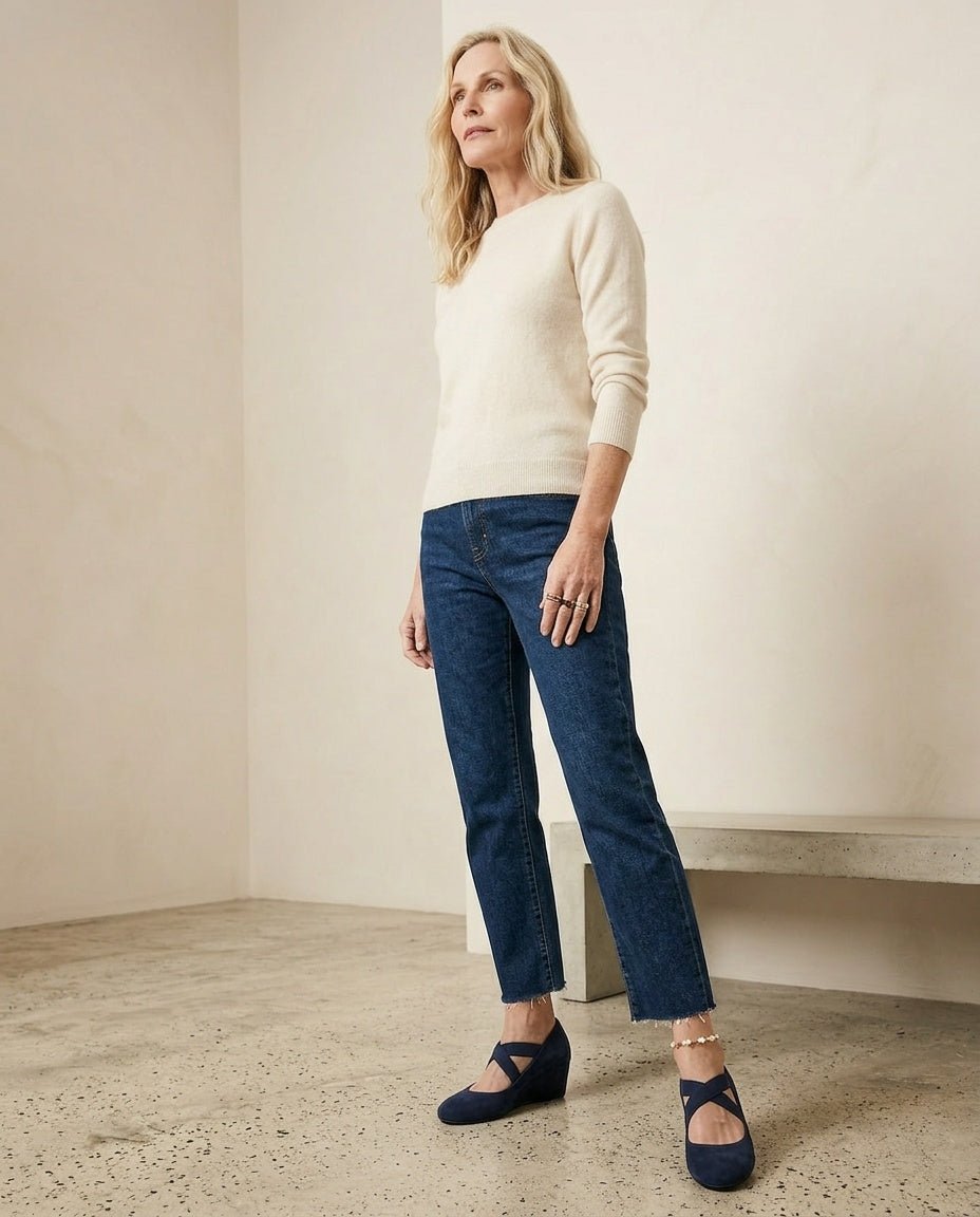 Casual loafers Blauwe Suède
