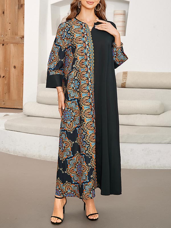 Miss | Jurk Dames Maxi Asymmetrisch - Chiffon