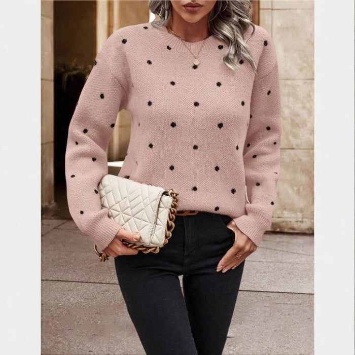 MAEVE™- Polka Dot Sweater
