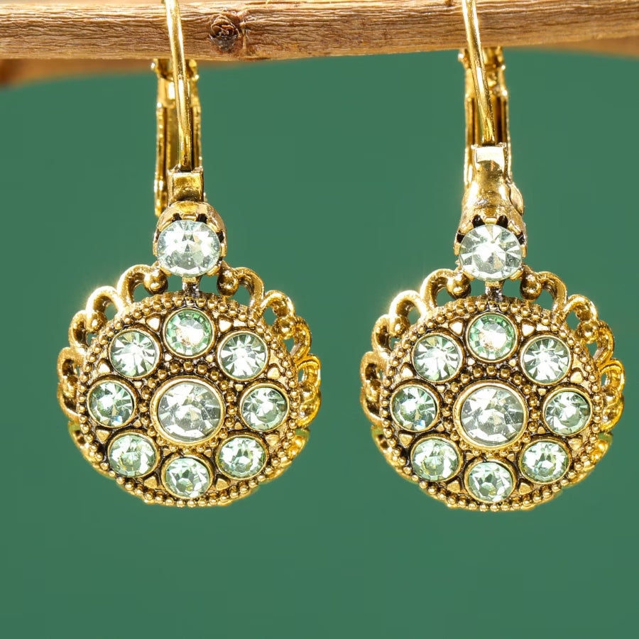 Elegant Zirconia Bloom Earrings — 6