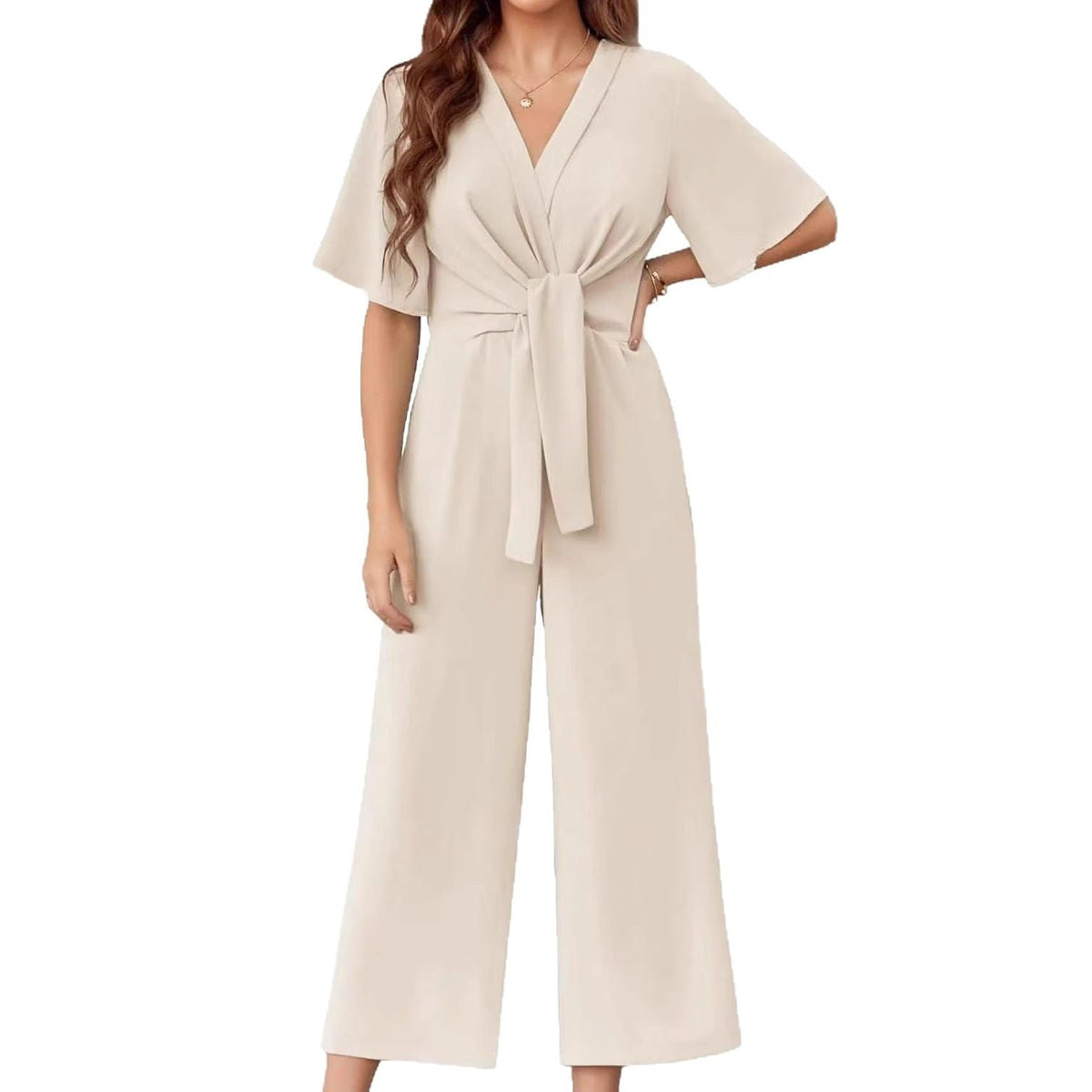GABRIELLA™ - Tie Knot Jumpsuits — 4