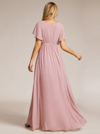 Miss | Avondjurk Dames Maxi A-lijn Elegant - Chiffon