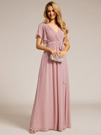 Miss | Avondjurk Dames Maxi A-lijn Elegant - Chiffon