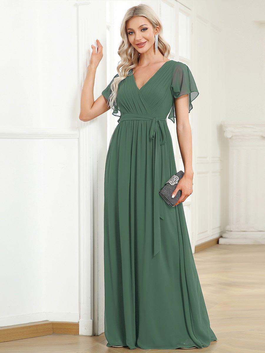 Miss | Avondjurk Dames Maxi A-lijn Elegant - Chiffon