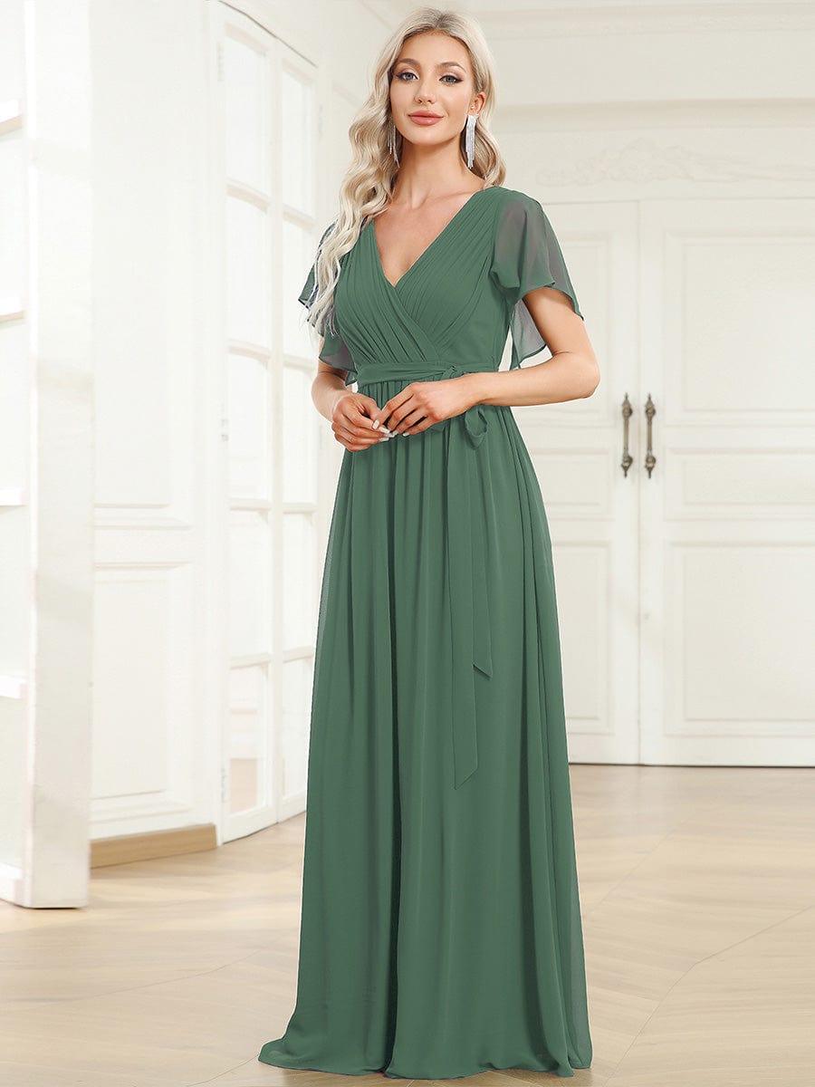 Miss | Avondjurk Dames Maxi A-lijn Elegant - Chiffon